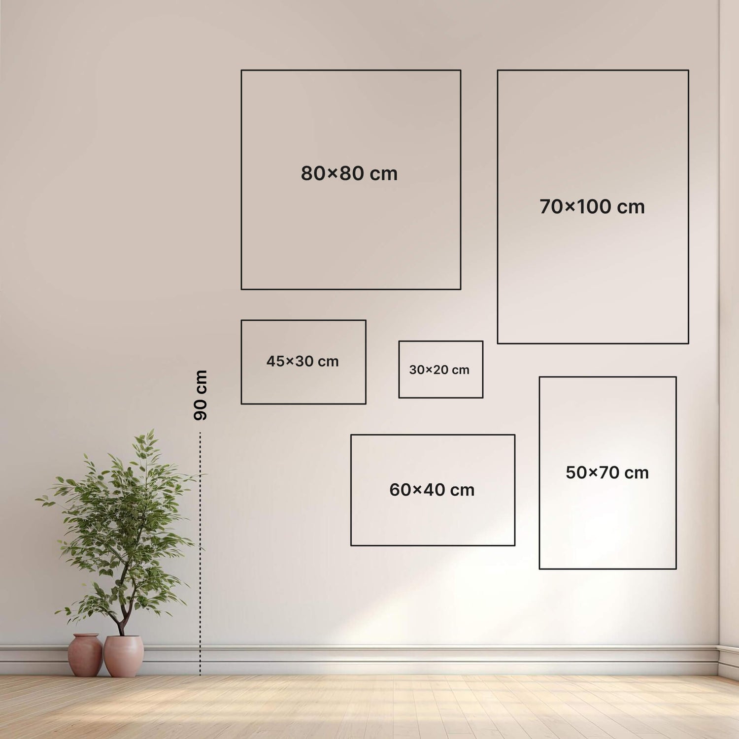 Wandbild „LOVE Letters