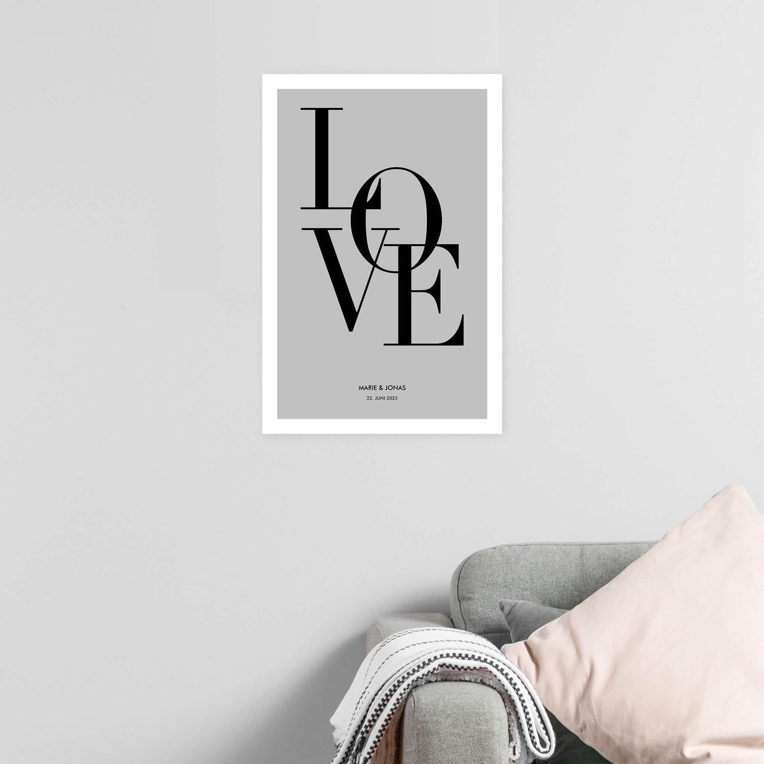 Wandbild „LOVE Letters